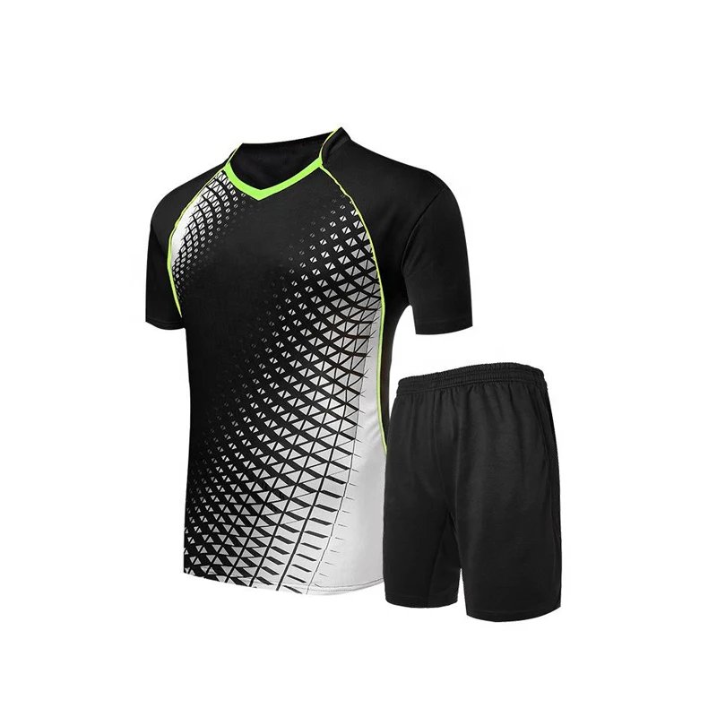 Low Prices Volleyball Uniforms Set Custom Team Logo Fully Sublimated Printed V-Neck With Short Sleeves Shirt Bulk Wholesale