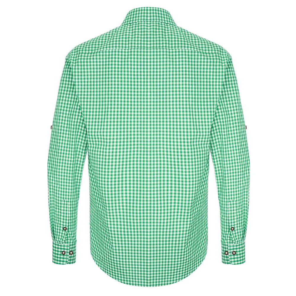 Mandarin Collar Long Sleeve Shirt, German Bavarian Oktoberfest Shirts, Cotton Inner Long Sleeve T Shirt