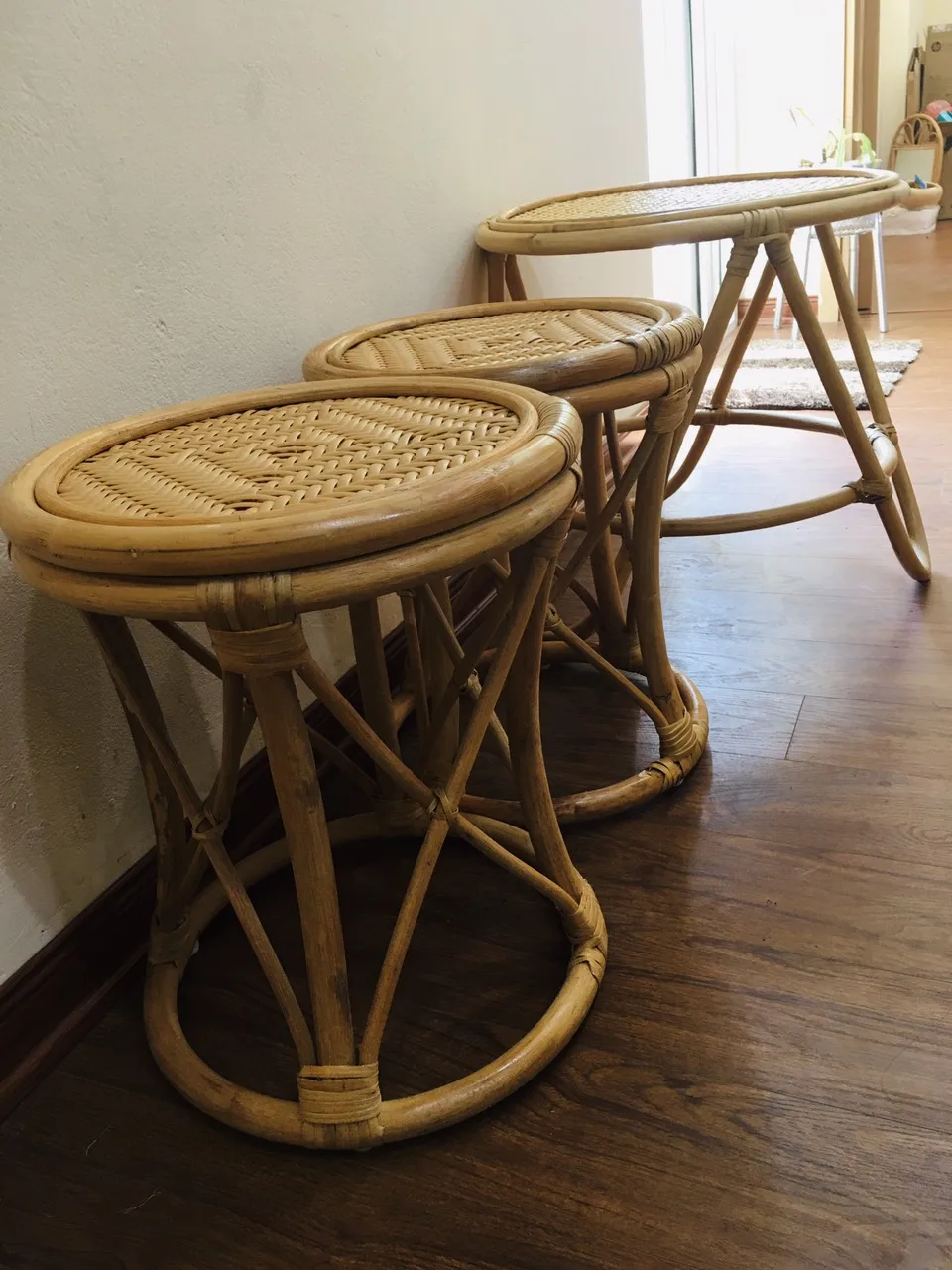 New Rattan Stool Chair Furniture, Rattan Bar Stool Wholesale in Vietnam