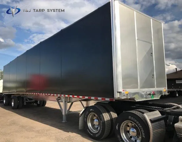 48 футов, рулонные брезенты для прицепа с платформой