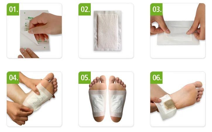 Japanese Netterumani Detox Foot Patch