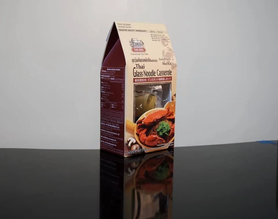 Thai Food Glass Noodle Casserale Ready to cook and eat Product of Thailand