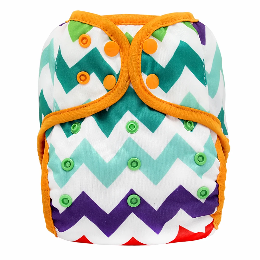 PUL Waterproof One Size Pocket Diapers Cover Washable Cloth Diapers Adjustable Reusable Baby Diaper