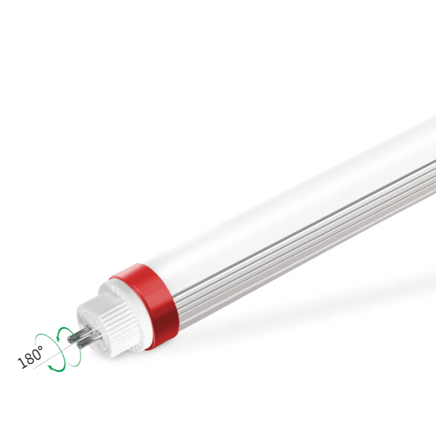 tube led 140 degree  beam angle 175lm/w 160lm/w 130lm/w  LED T5 tube light Rotatable 180 degree angle