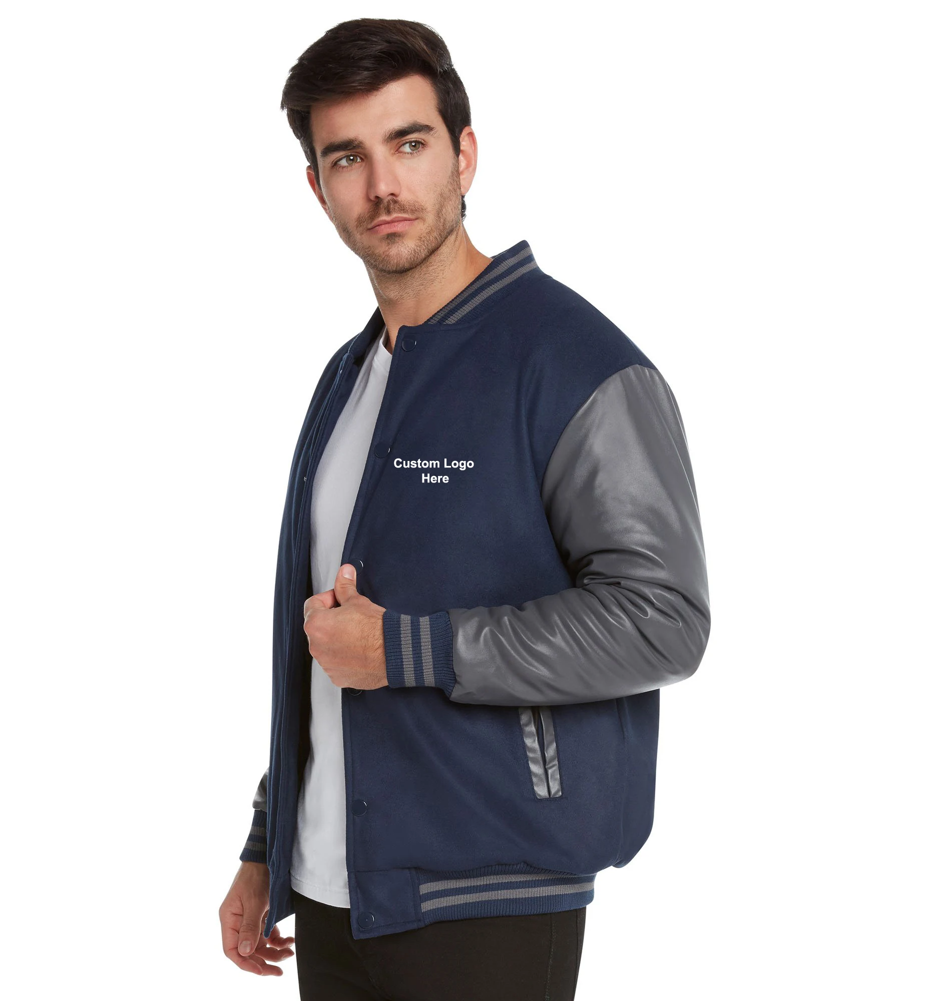 Пользовательские Куртки Varsity/Letterman куртки шерстяные кожаные куртки/Куртки varsity с вышивкой