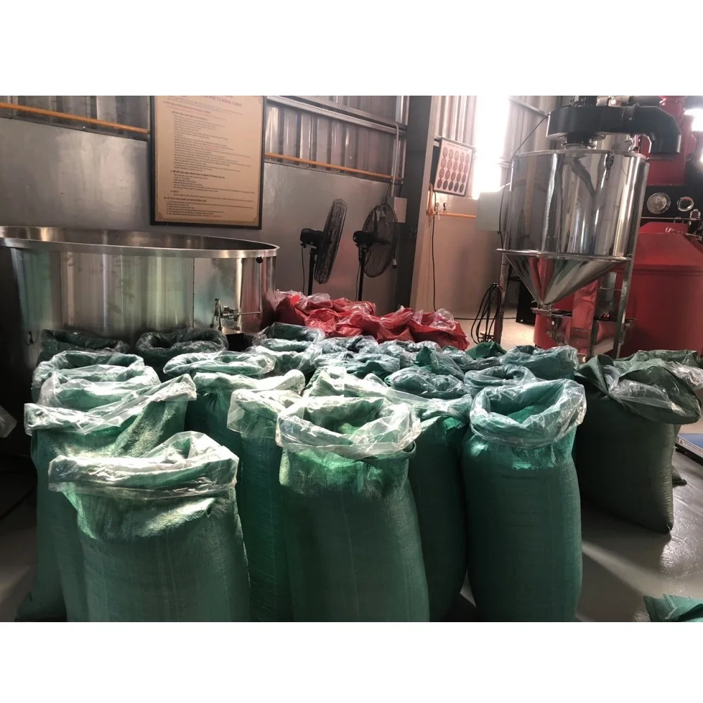 
In Zipper Bag Packaging 100% Maturity Rustic Roasted Robusta Coffee Bean 500g Pure Coffee Beans ISO, HACCP a Grade 0.5 Kg 