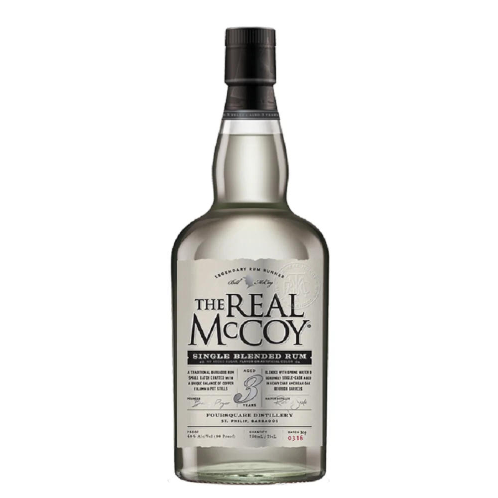 
 Ron The Real Mccoy 3 years 0,70 Litros 40% (R) 0.70 L.  