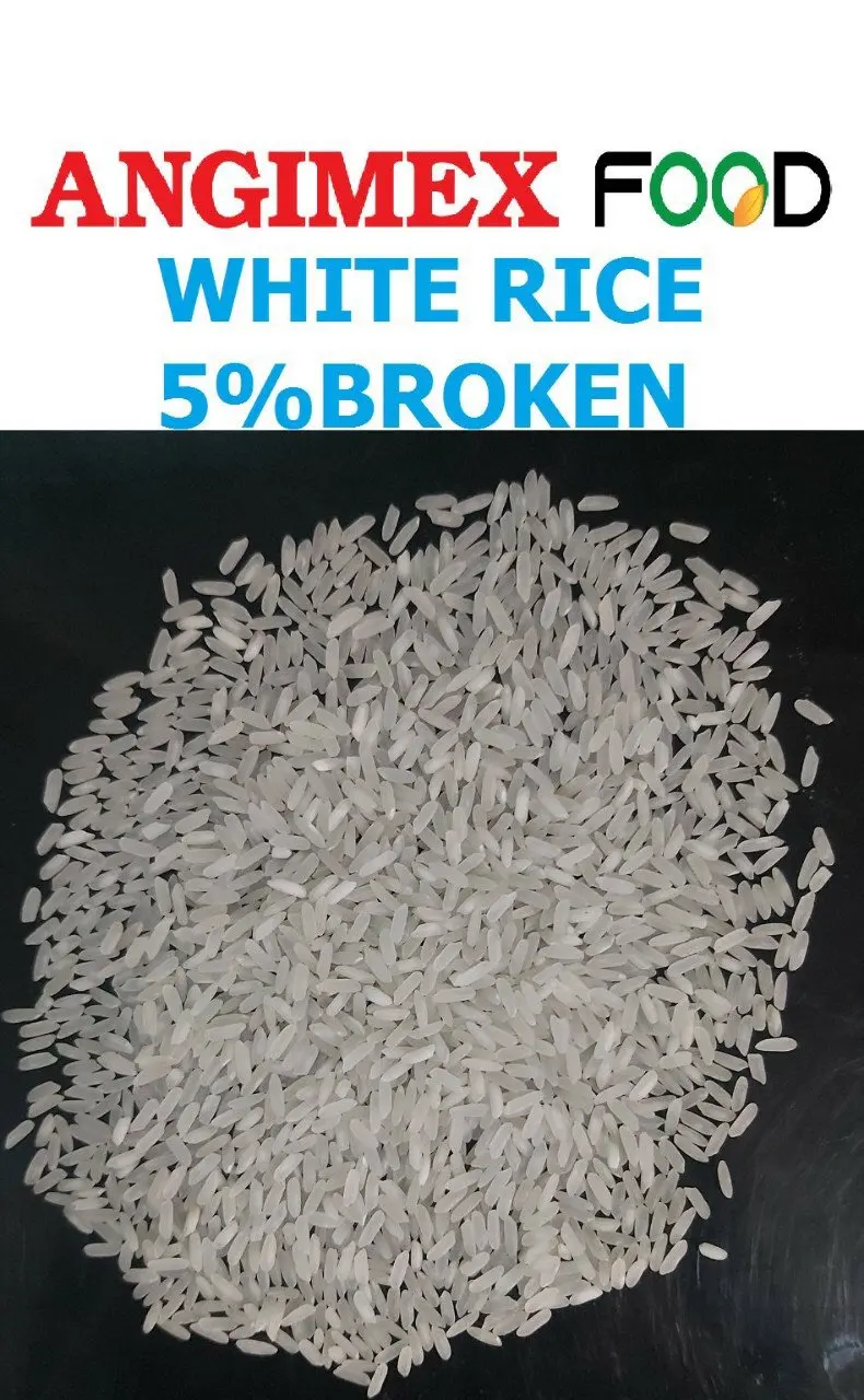 Сделано в Вьетнаме белый рис лучшего качества 5% сломанный Длиннозернистый гибкий по низкой цене