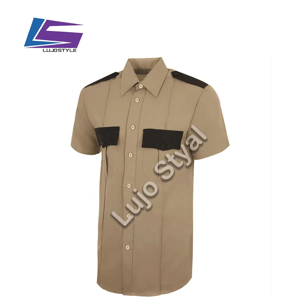 Custom construction work wear security company uniforms reflective safety unisex short sleeve polo shirt