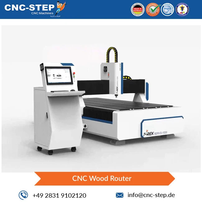 3780x2350x2100 мм серводвигатель CNC деревообрабатывающий станок T-Rex Servo-1530 от производителя