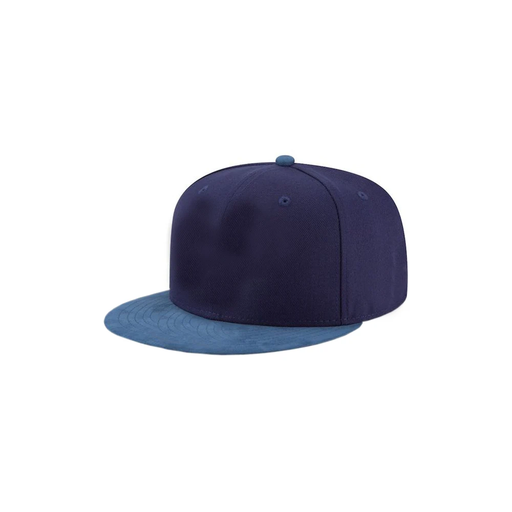 Factory Wholesale OEM ODM 6 Panel Flat Bill Snap Back Hip Hop Hat Custom 3D Embroidery Logo Snapback Cap