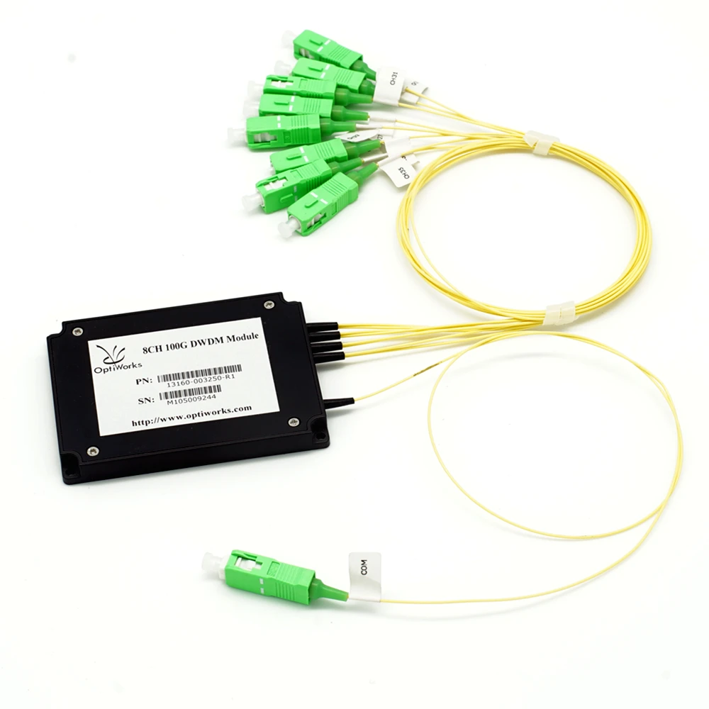 
100G/200G Standard DWDM Wavelength Division Multiplexer Module with 1Channel/2Channel/4Channel/6Channel/8Channel for FTTX 