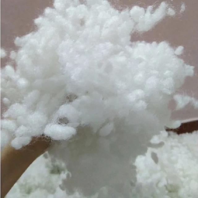 
3d*32mm regenerated hollow conjugated polyester fiber ball 