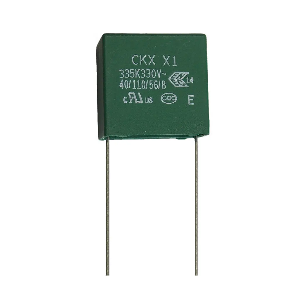 Metallized Polypropylene Film X2 safety capacitor , 0.1UF 300V~440V