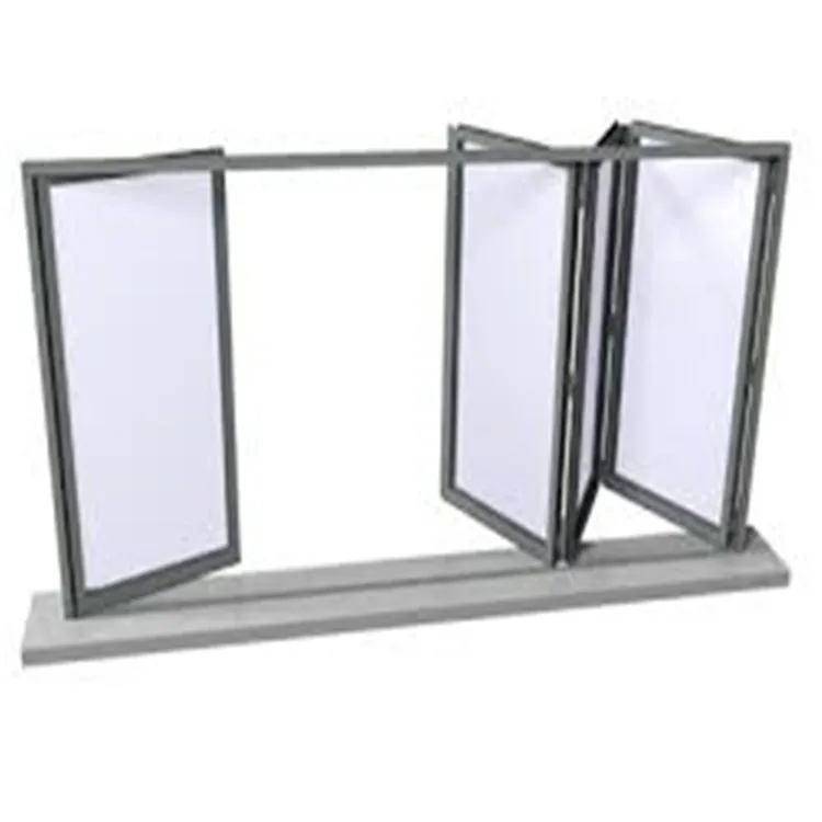 3M High Aluminium  Folding Windows Used Large Glass Stacker