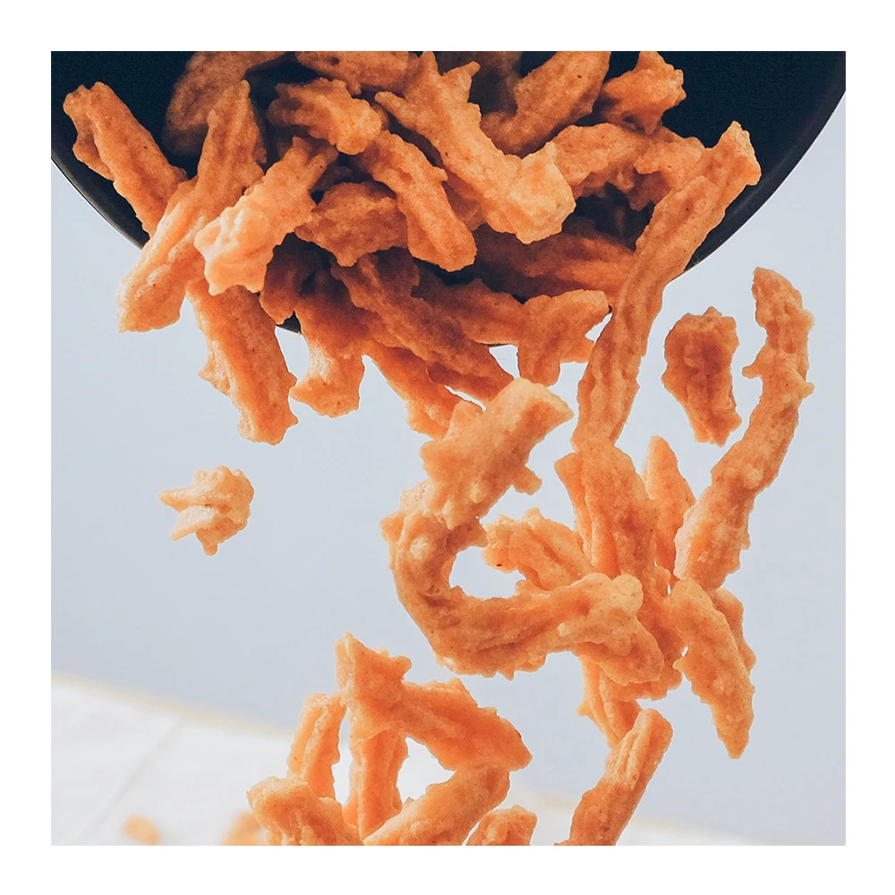 
The Prawn Muruku Custom Brand Wholesale OEM Healthy Seafood Prawn Shrimp Snack Crispy Cracker Muruku Exporting From Malaysia 