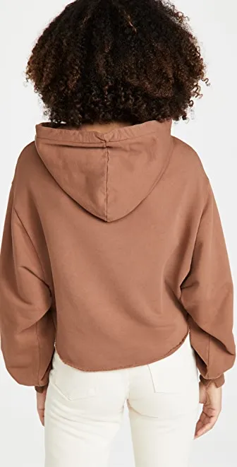 Fall Custom Plus Size Clothing for Women Work Out Gym Streetwear Cropped Causal Cotton Breathable Hoodie Embroidered