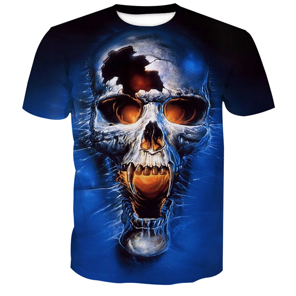 Men Cool Custom Design Digital Print Sublimation 3D T Shirt