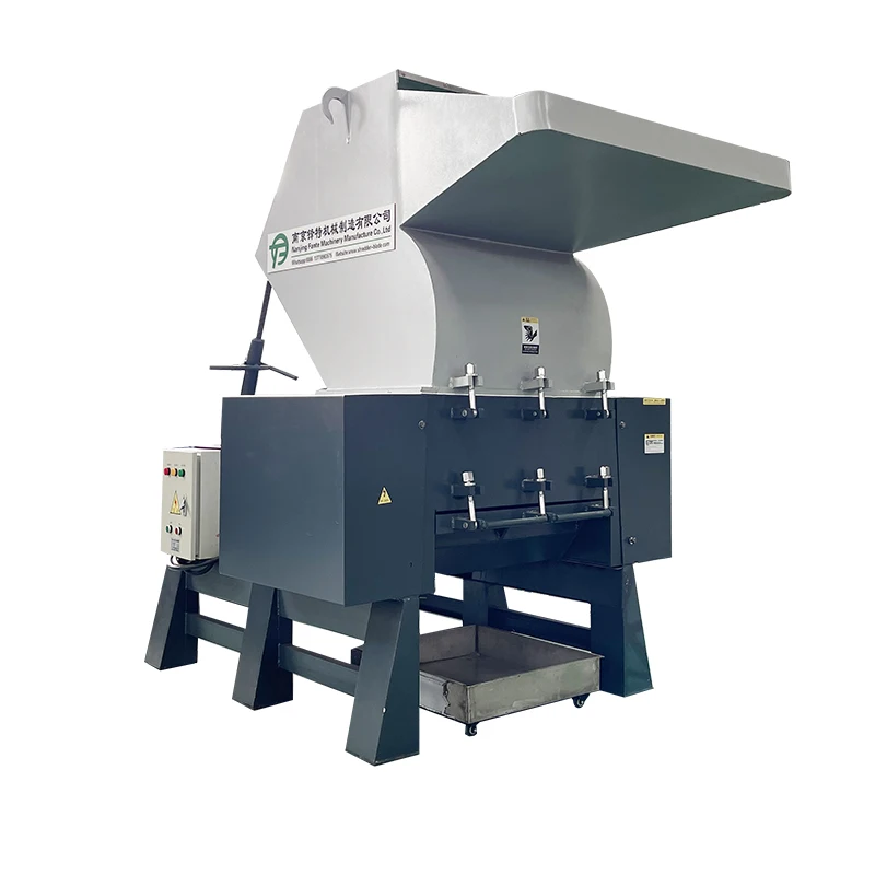 High Capacity PP PE PVC Waste Grinder Bottle Crusher For Recycling Plastic Crushing Machines