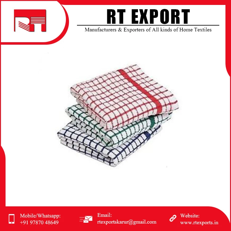 Новое поступление индивидуальная этикетка 100% хлопок новый дизайн вышитые кухонные полотенца по лучшей цене