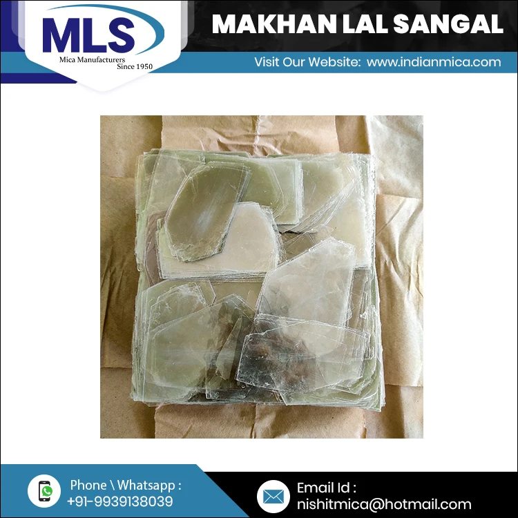 
Good Quality Green Mica Splitting from Indian Supplier 