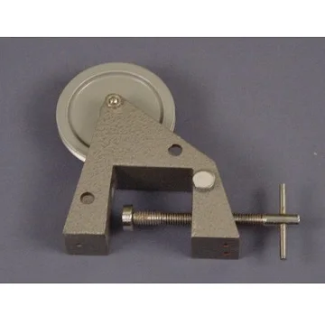 Enamel Finished CPM-119 Pulley Single Clamp With Three Way Attachment For Support Bench And Rod At Lowest Price