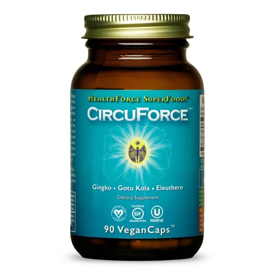 
CircuForce Brain Power 90 Count VeganCaps Health Supplement 