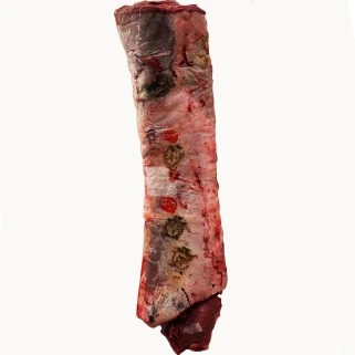 Made in Italy high quality italian food typical of central Italy Chianina GPI bovine whole loin fresh meat beef