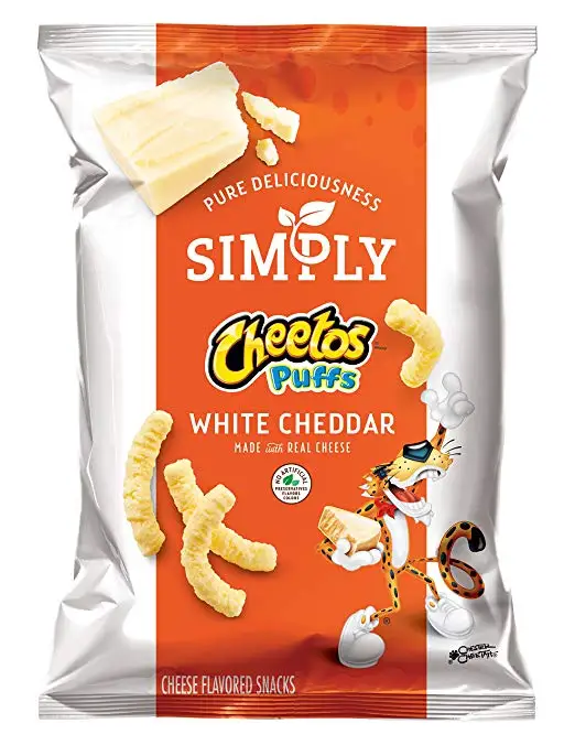 Simply White Cheddar Cheetos Puffs 226g