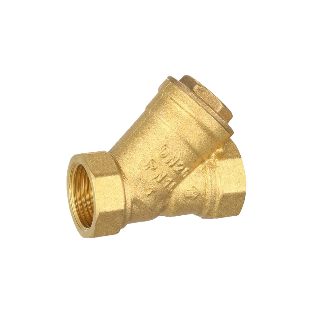 OEM Brass Y strainer PN16 for water oi and gas BSBP thread or NPT thread lead free brass or lead brass