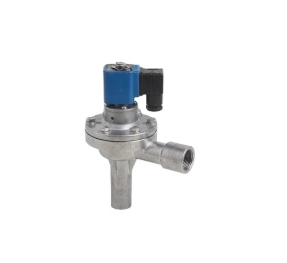 Manufacturer improved air solenoid diaphragm valve 24V 110V right angle DMF-Z-20A 3/4 inch IP65 blowout pipe sleeve connection