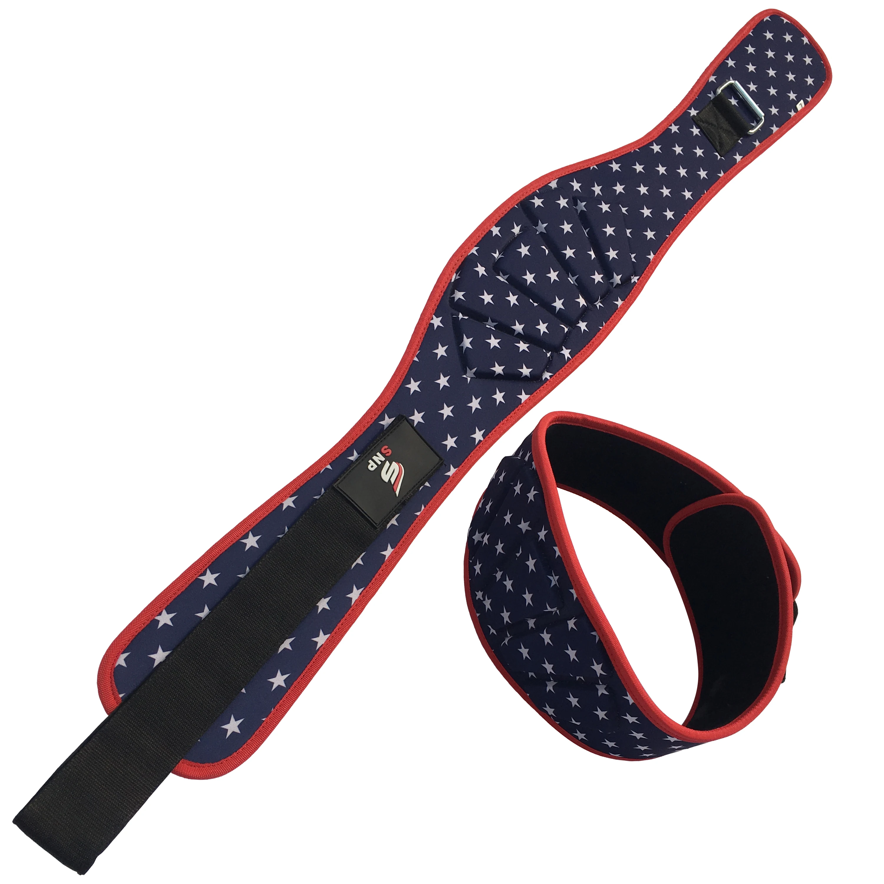 Polyfoam Weight Lifting Belt Gym Fitness Training  Padded Curved Belt Lumbar Back Support Great for Bodybuilding