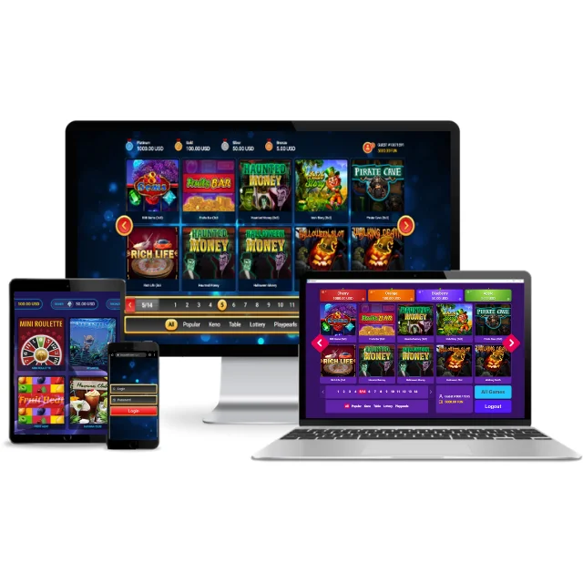 Betting, Keno, fortune, slots, video, sports, greyhounds, penalty, virtuals. Gaming platform for online 1000+ games.