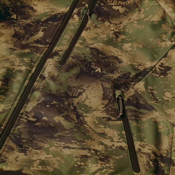 Камуфляжная охотничья куртка Mossy oak с флисовой подкладкой для мужчин, камуфляжная одежда