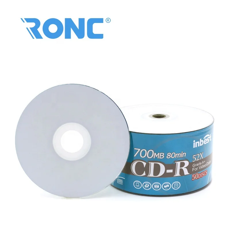 wholesale virgin CD disc 700MB 1-52X Blank CD-R  Printable CD