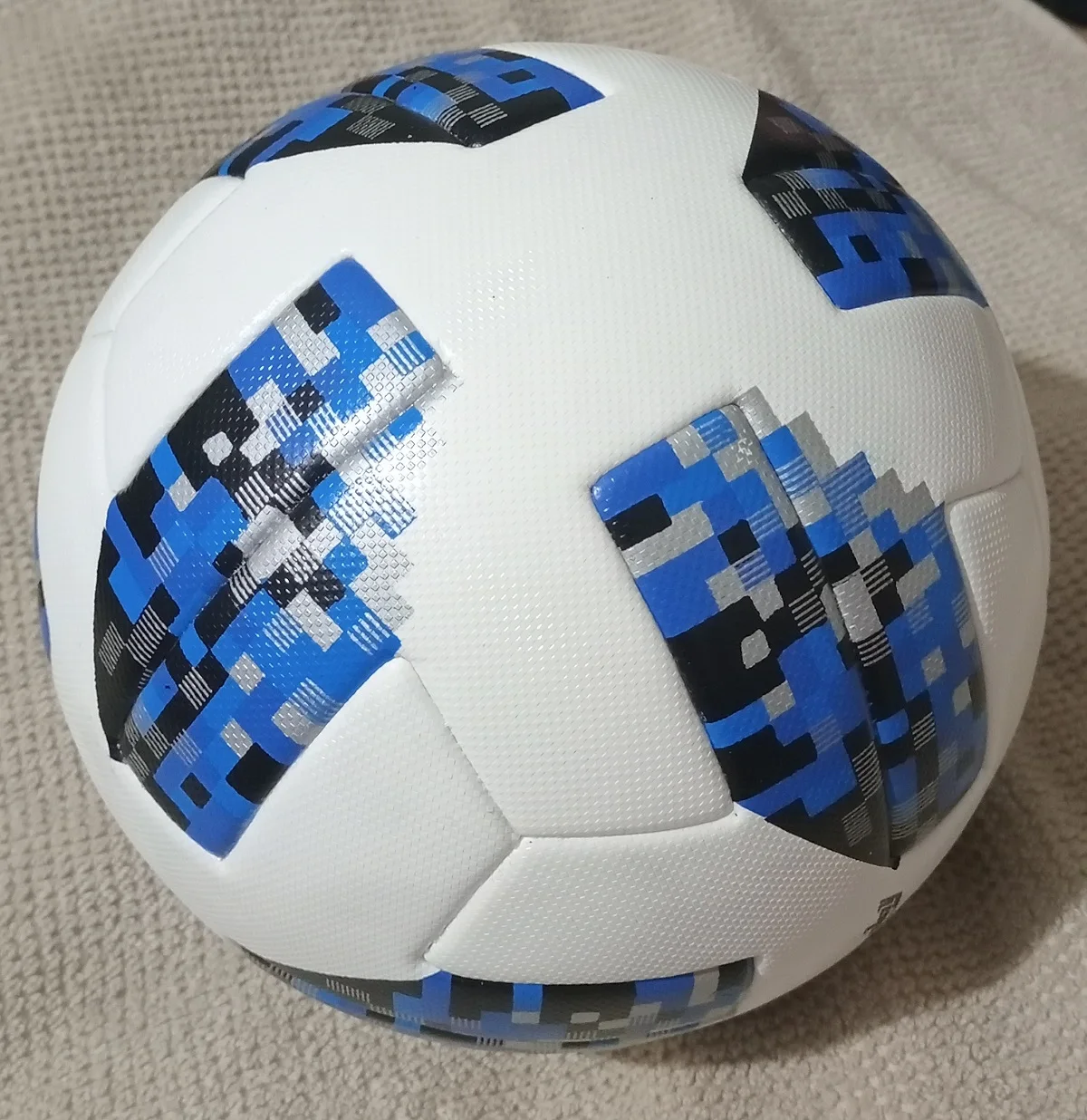 Soccerball Size 5 Thermal Bonded Soccer Ball Soccer Training Equipment White