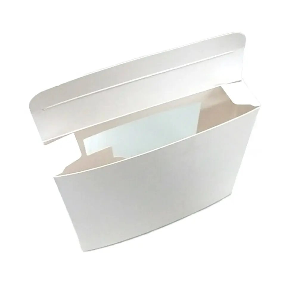  Картонные белые оконные бумажные коробки 350 г/м2 для ухода за кожей из Тайваня