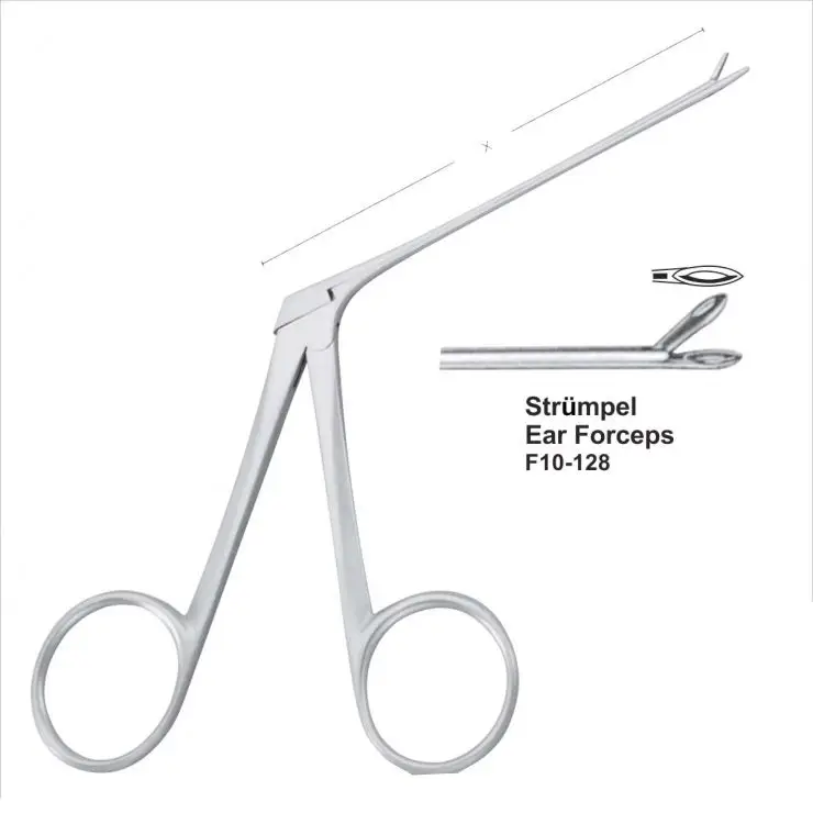 German Stainless Steel ENT Forceps /Throat ENT Forceps Made Stainless Steel