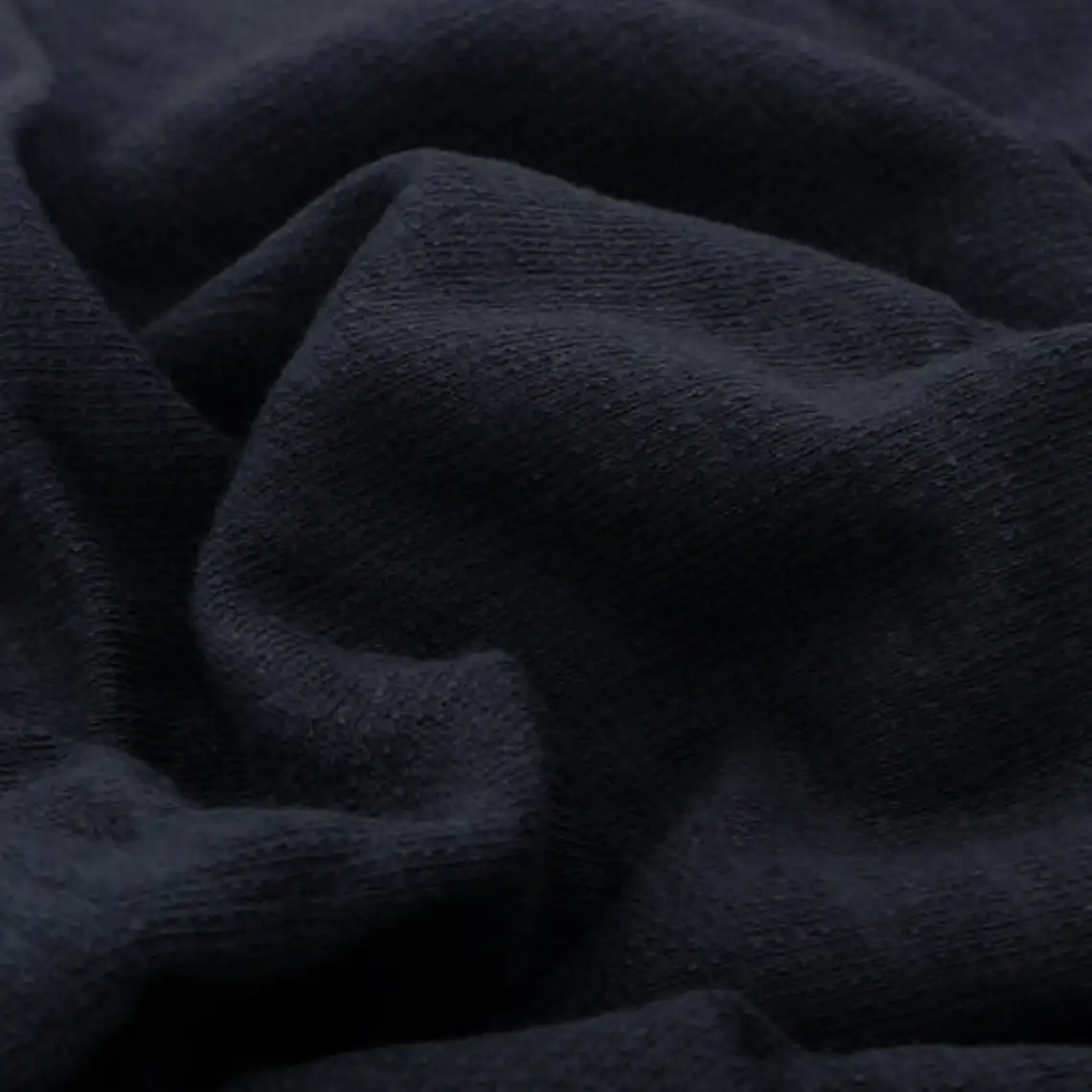 Gray Dark 100% Cotton Slub French Terry Fabric for Wholesale - Style 811