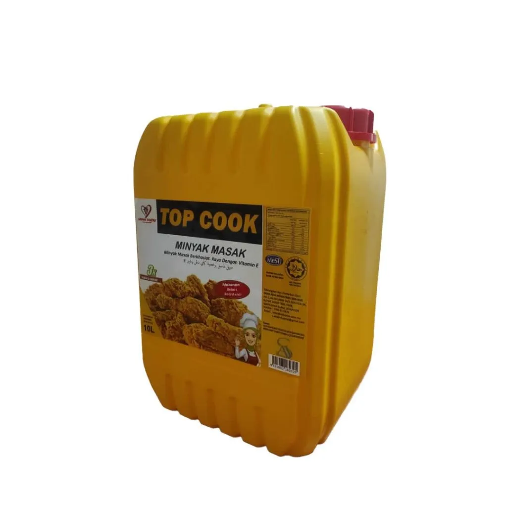 10L Jerrycan For Food Industry and restaurant Home Cooking Oil CP8 With FFA 0.1%, 100 Pure + Halal Certified Malaysia