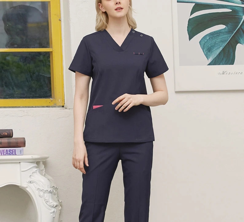 OEM Medical Clothing Hospital Uniform for Doctors Men Hospital Clothing Patient Gown Clothes