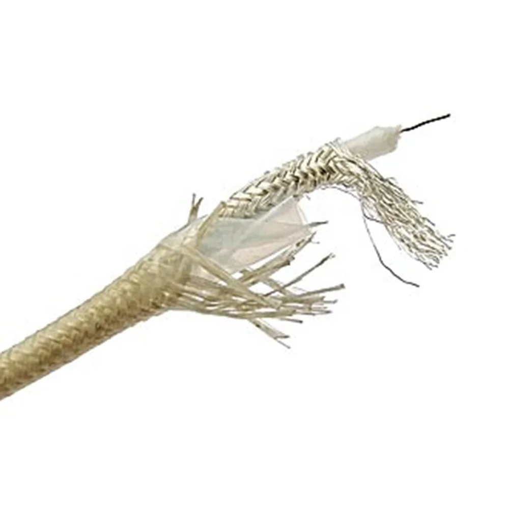 RK75-2-21 Russian Cables Coaxial Cable Telecommunications Radio Coaxial Cable With Increased Heat Resistance