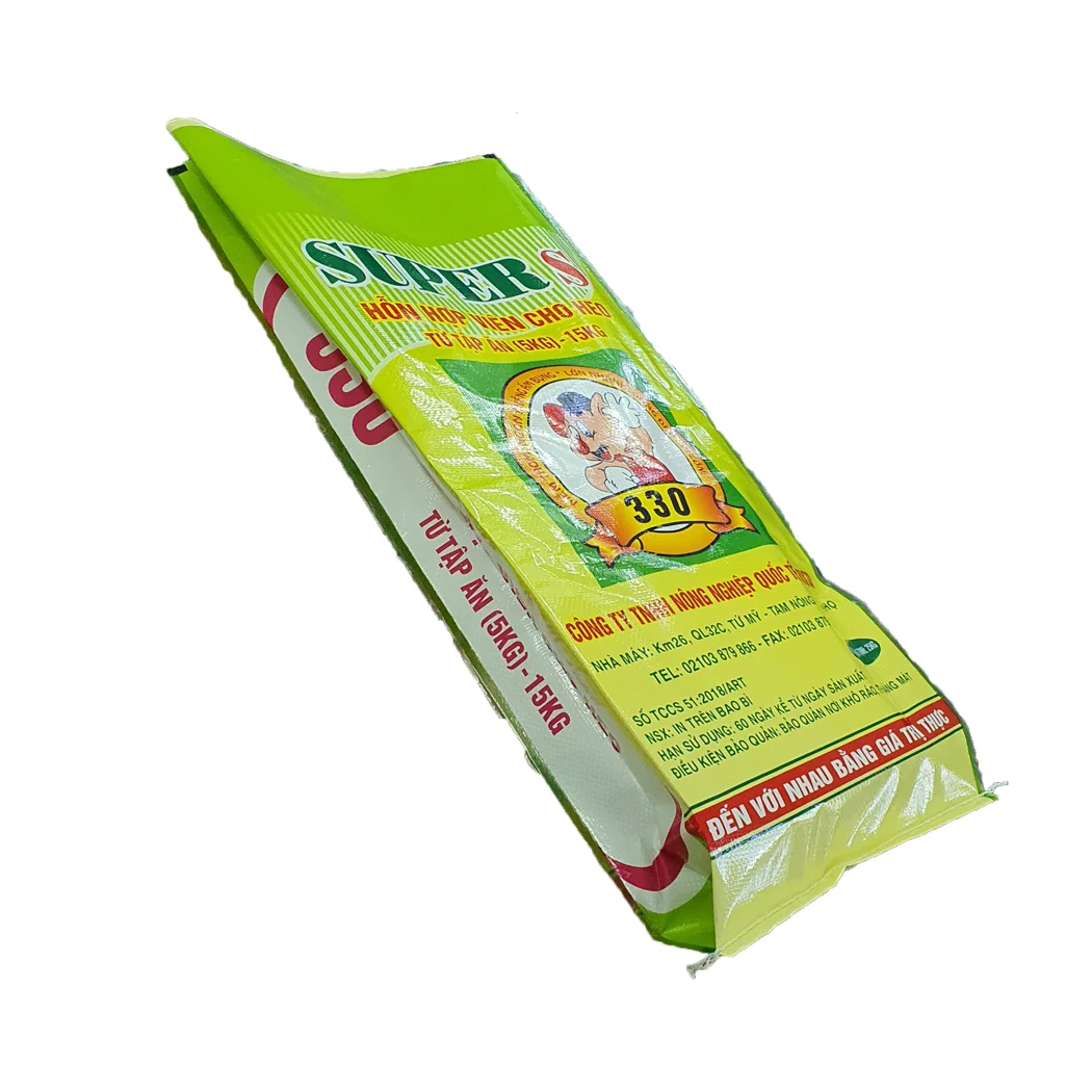 20 кг 25 50 пакет с логотипом на заказ Вьетнам ПП плетеный мешок для кукурузных семян удобрений упаковочный