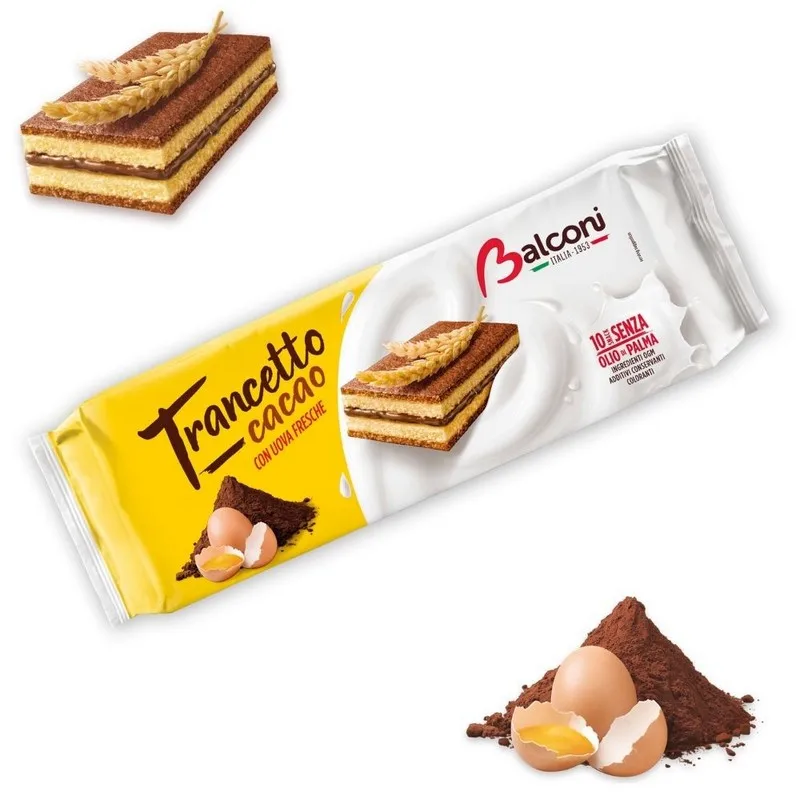 Отличное качество кондитерский торт TRANCETTO какао Сделано в Италии Лучшая цена