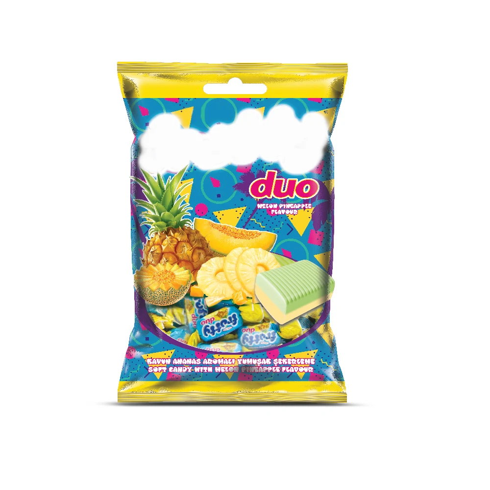 Private Label OEM Double Taste Twist Watermelon - Tropical Soft Candy Toffee Candy 1000g