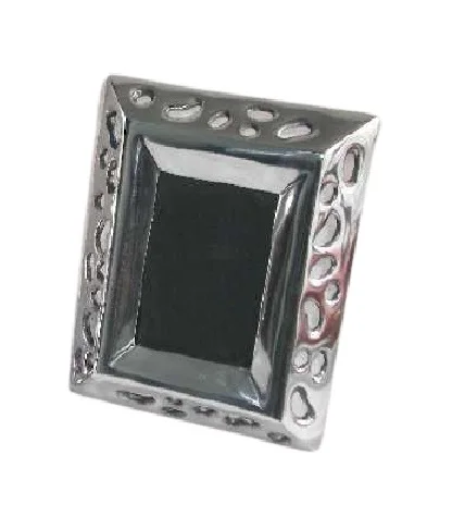 design silver plated metal photo frame  gifted frame high quality table decor home decor  office desk decor frame