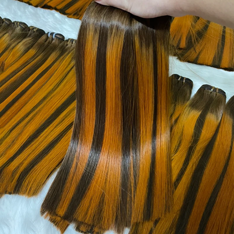 Competitive Price Live Span More Than 3 Years Bone Straight Cabelos Human Hair Weft