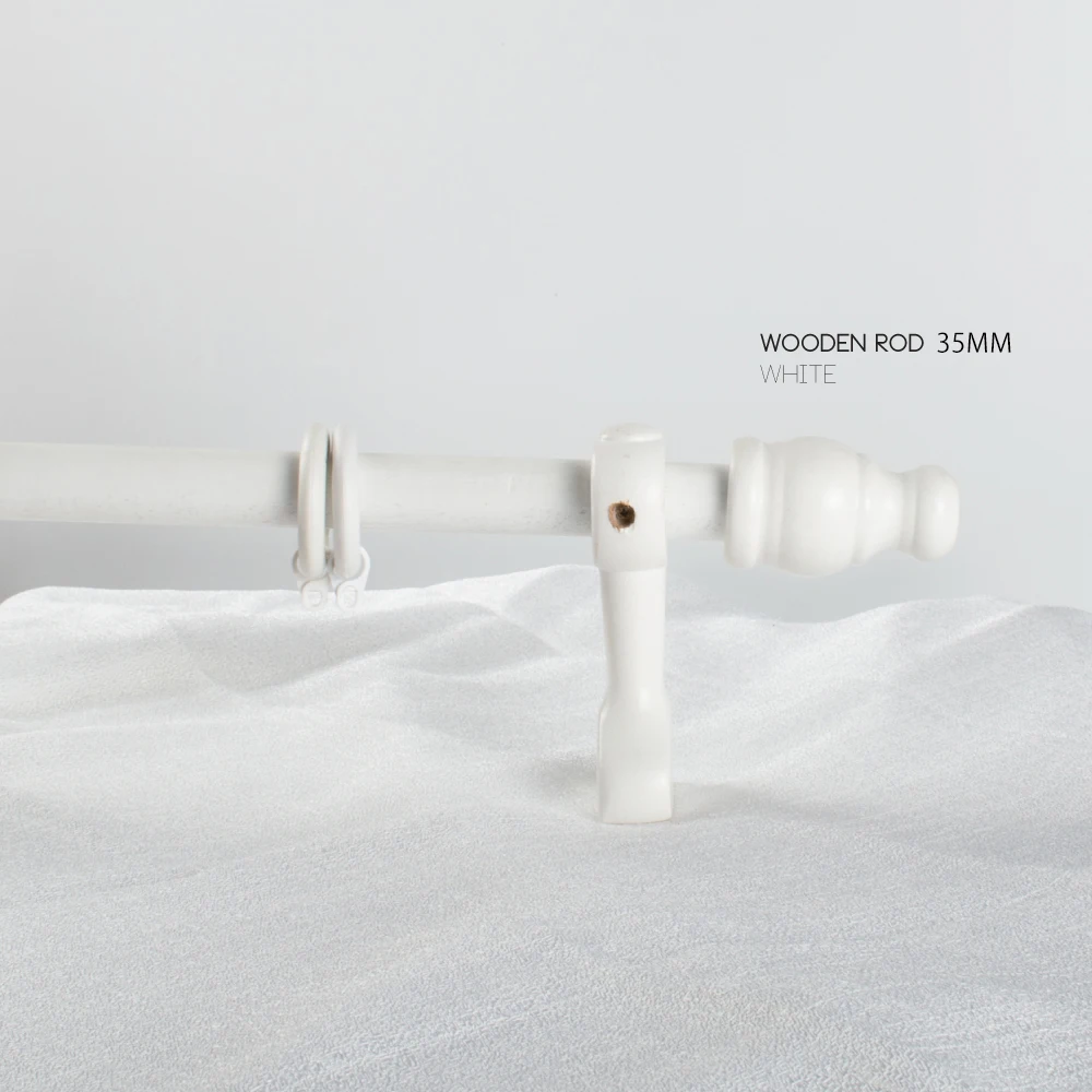35mm Wooden curtain Rod