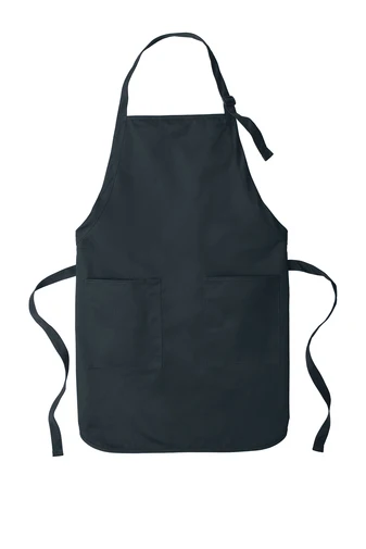 Bib Apron Unisex Black Bulk with 2 Roomy Pockets Machine Washable for Kitchen Crafting BBQ Drawing Women
