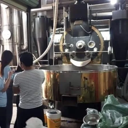 Large Industrial 120 Kg Coffee Roaster Machine